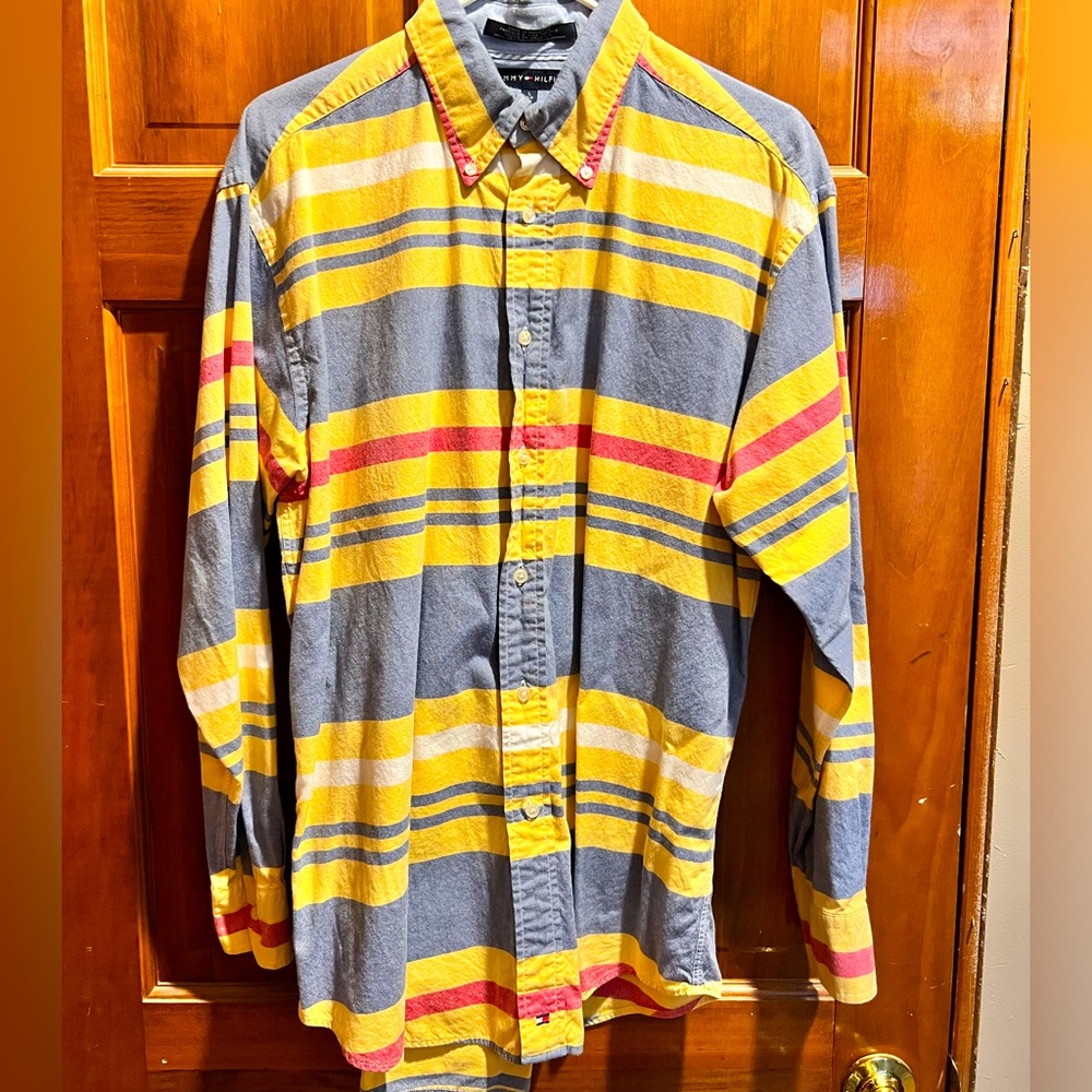 Tommy Hilfiger Men’s Button Down Shirt